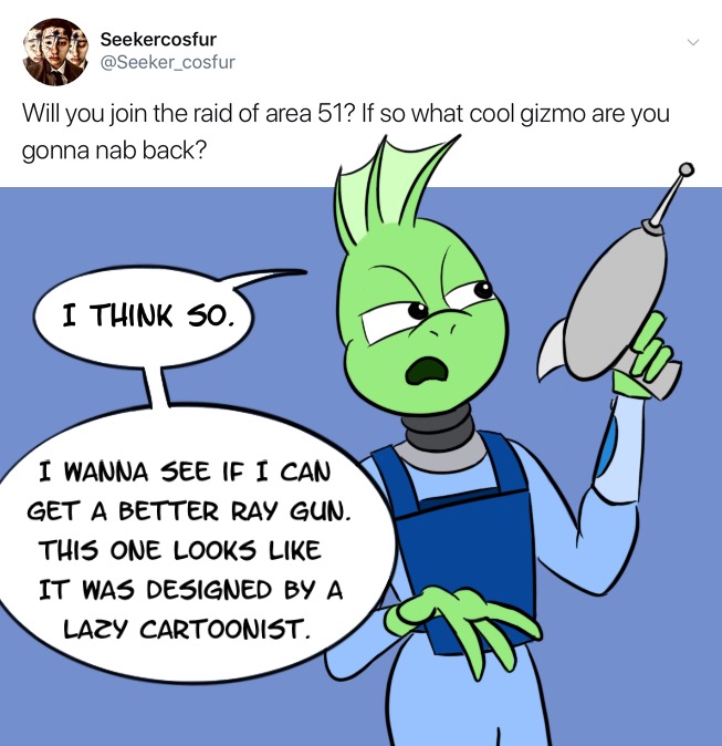 Ask Eema #36: Storm Area 51 (Answer)