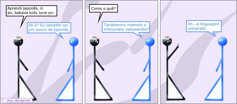 Black e Blue nipônico