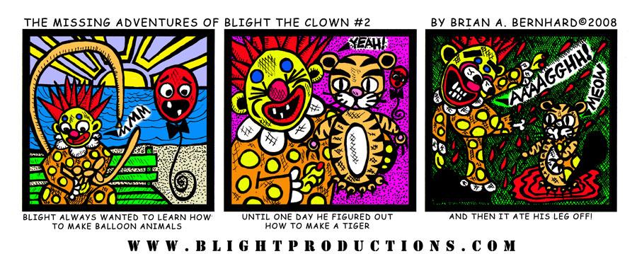 The Missing Adventures of Blight the Clown #2