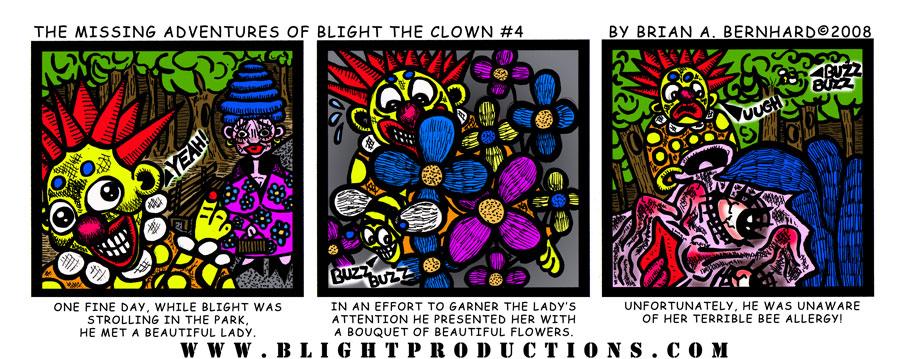 The Missing Adventures of Blight the Clown #4