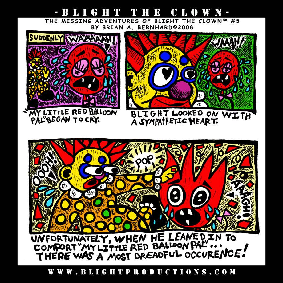 The Missing Adventures of Blight the Clown #5