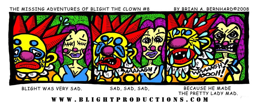 The Missing Adventures of Blight the Clown #8
