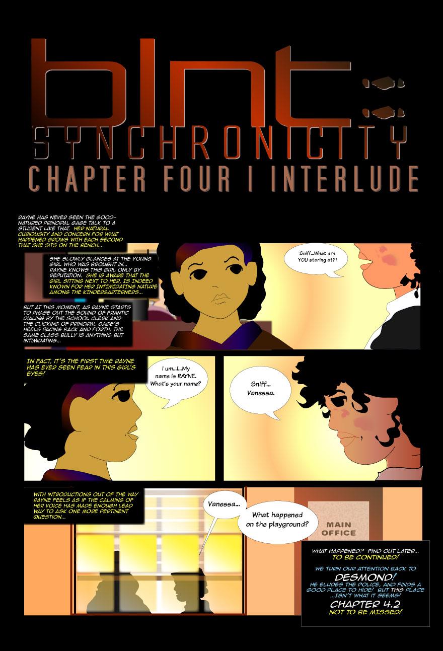 Better Luck Next Time: Synchronicity 4.2  INTERLUDE