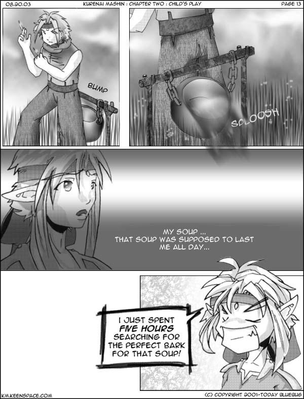 chp2 pg13 : Bark soup is good for the soul