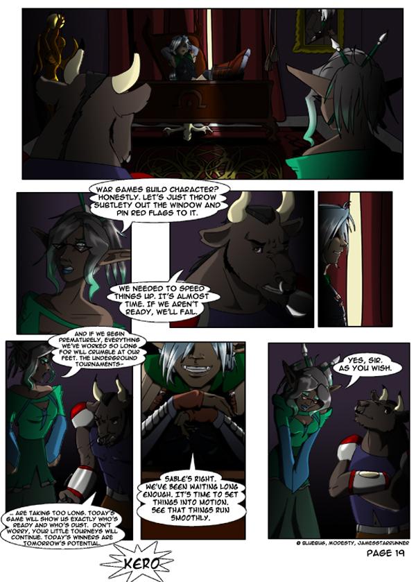 Chapter 1 pg19 : They're conspiring