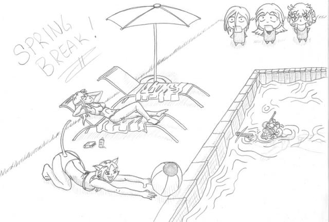 Filler: Spring Break by Azaeziel