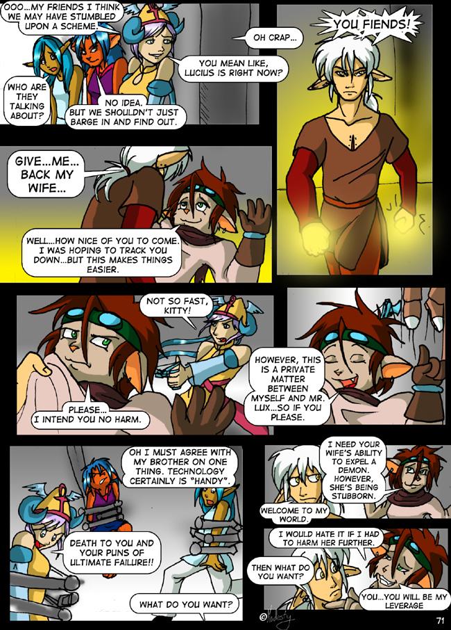 Chapter 2 Page 21: Barging in on a plot