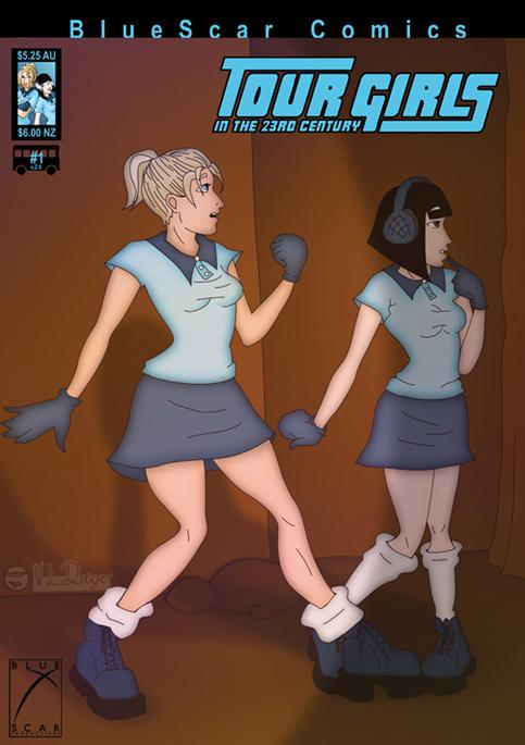Tour Girls In The 23rd Century #1: Redux - Cover
