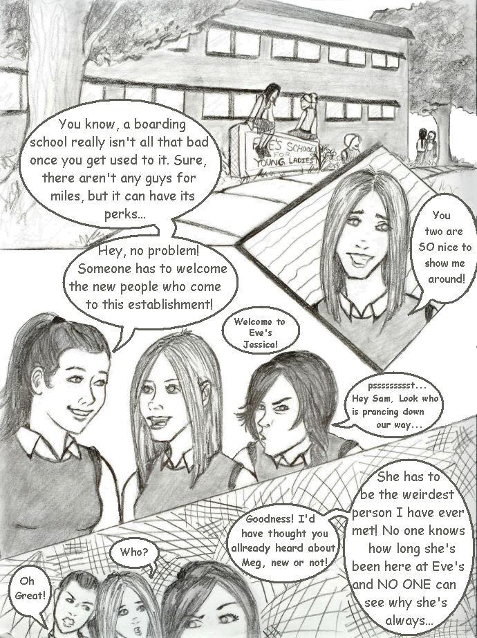 Page 1 (Eve's school for Young Ladies)