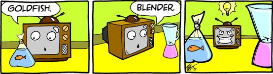 At the flick of the switch.