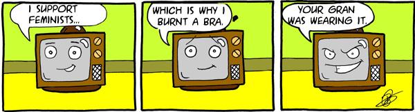 Women who seek to be equal with men lack ambition.