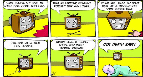 We're still laughing, right?