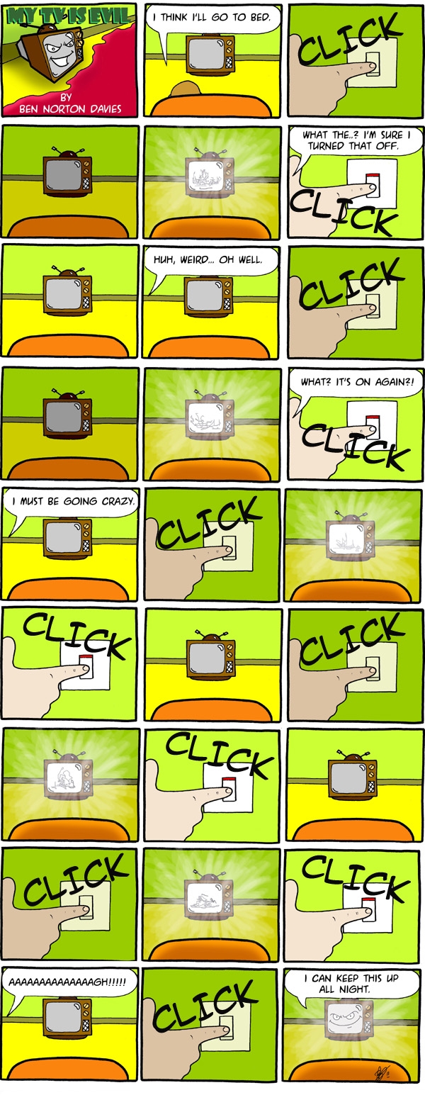 At the flick of a switch.