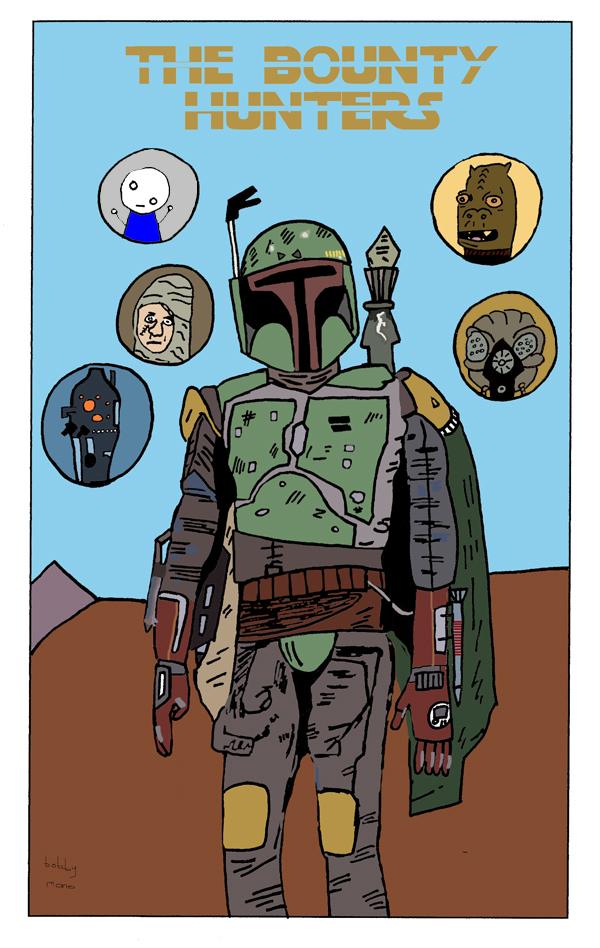 The Bounty Hunters Title Page