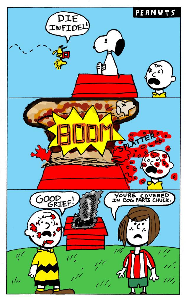 Your Dog's Exploded Charlie Brown.