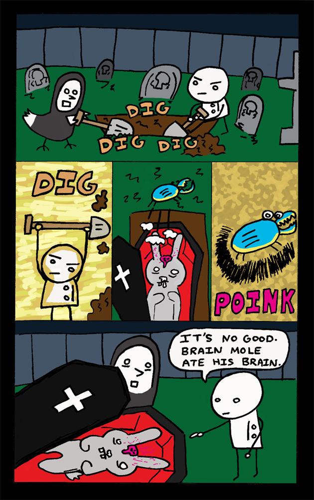 The Totally Electrifying Death and Life of My Best Friend the Frankenbunny - pg 3