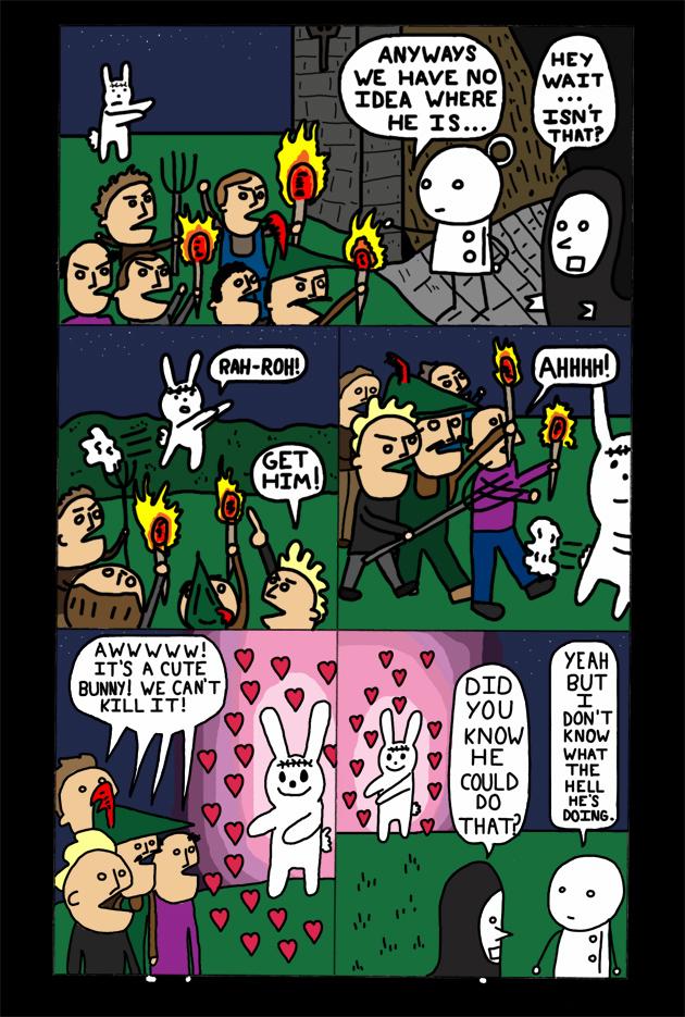 The Totally Electrifying Death and Life of My Best Friend the Frankenbunny - pg 10