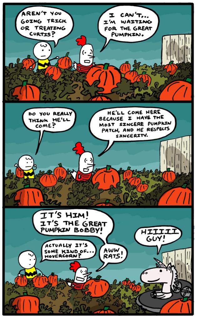 It's the Great Pumpkin Bobby Mono