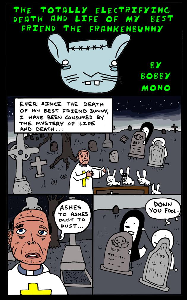 The Totally Electrifying Death and Life of My Best Friend the Frankenbunny 1