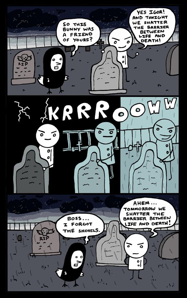 The Totally Electrifying Death and Life of My Best Friend the Frankenbunny 2