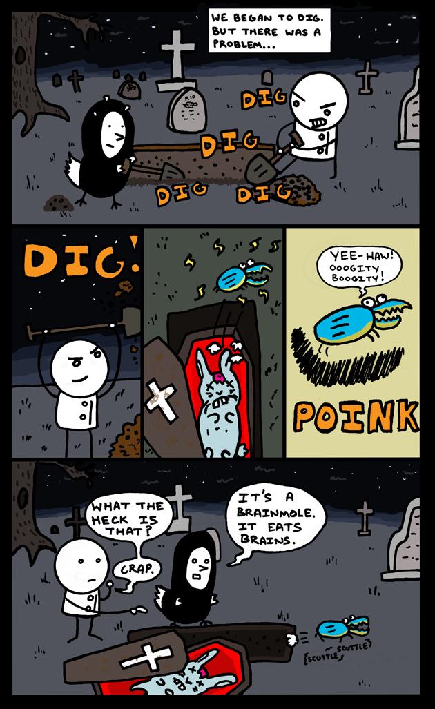 The Totally Electrifying Death and Life of My Best Friend the Frankenbunny 3