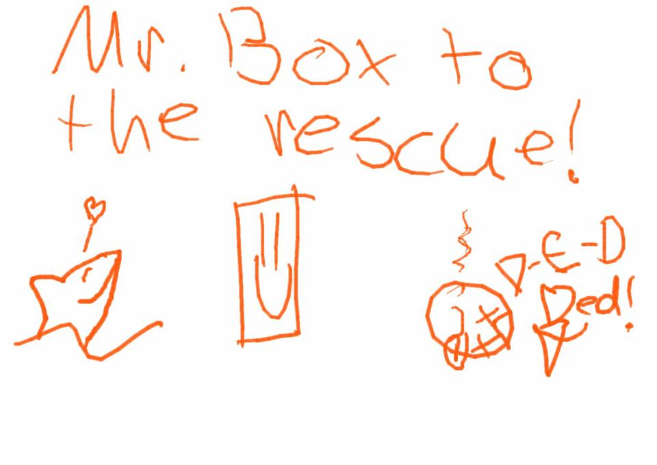 Mr Box to the rescue! YESH!