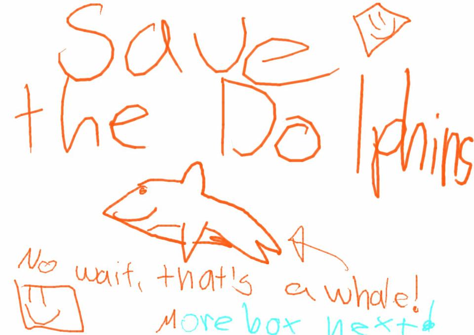 Save the Dol...Whales?