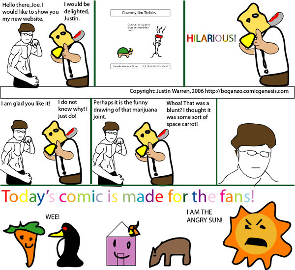 A Comic For the Fans