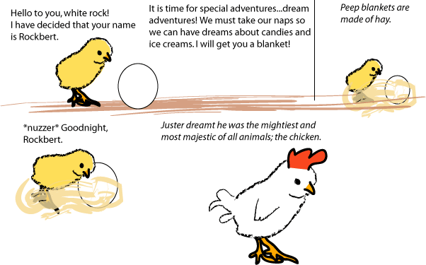 Juster Peep Has a Dream