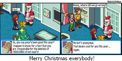 Christmas comic