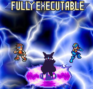 Title screen: Rockman: Fully Executable