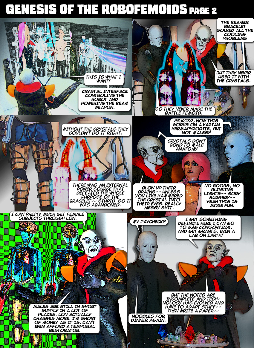 Genesis of the Robofemoids page 2