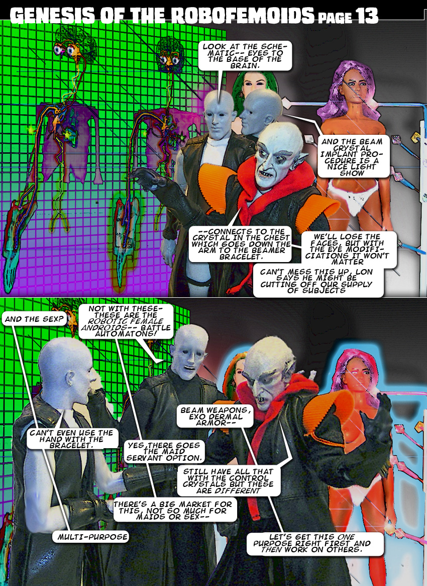 Genesis of the Robofemoids page 13