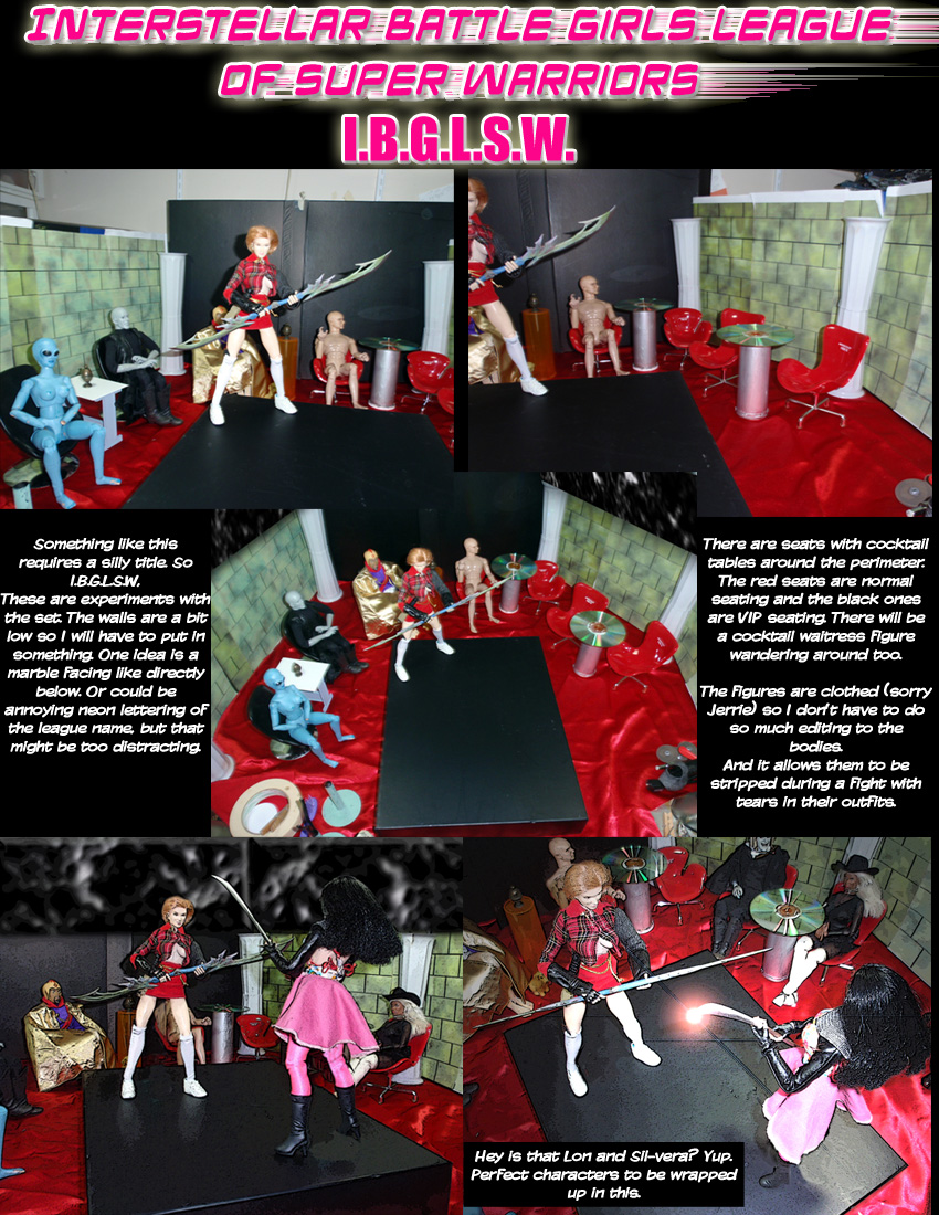 Interstellar Battle Girls League of Super Warriors set test 01