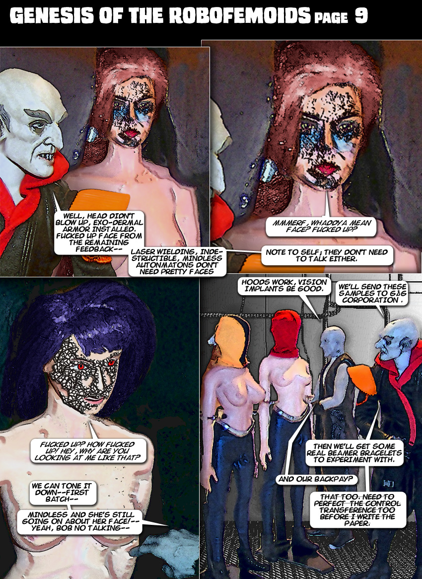 Genesis of the Robofemoids page 9