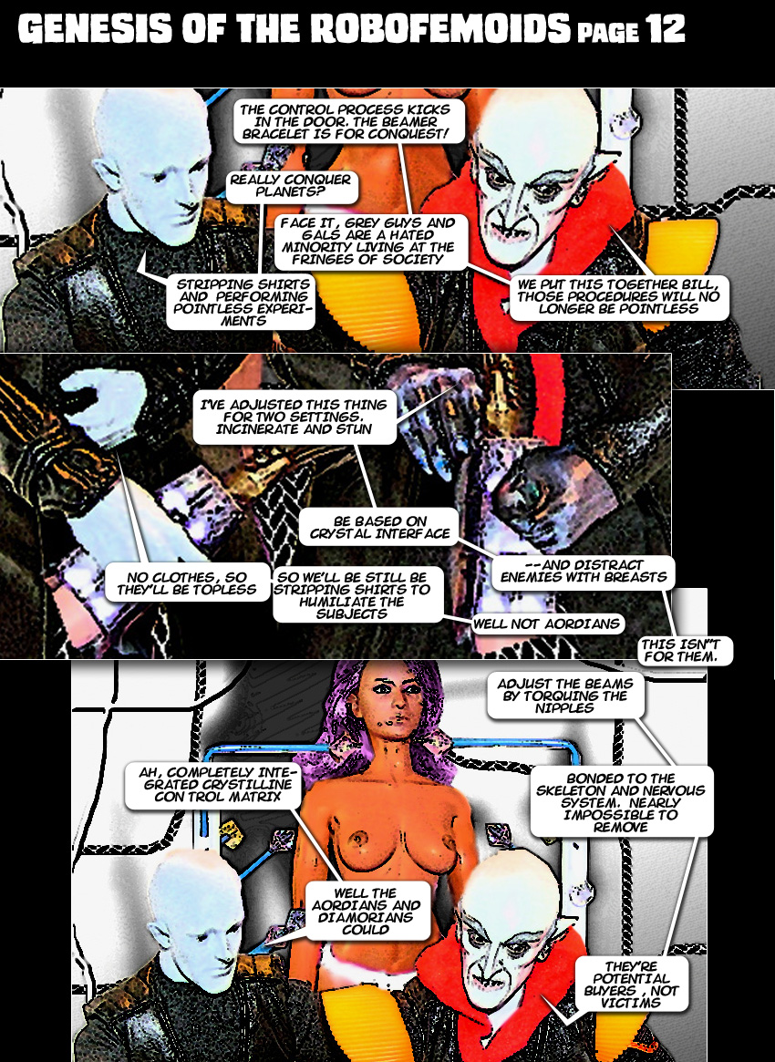 Genesis of the Robofemoids page 12