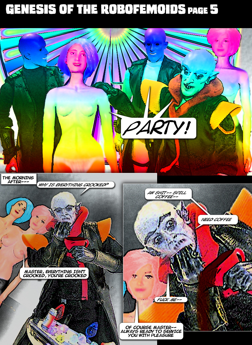 Genesis of the Robofemoids page 5