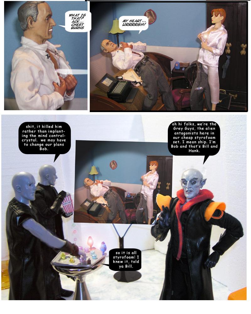 Page 18 introducing the Grey Guys.