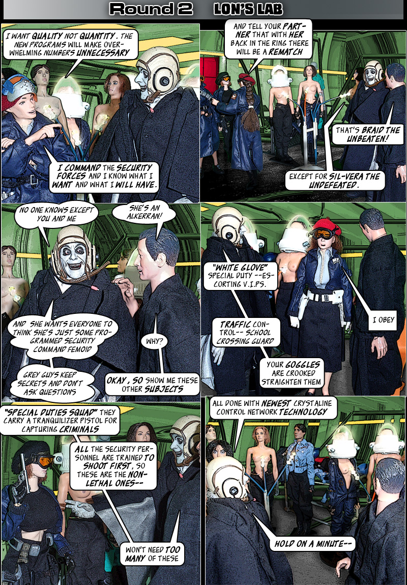 Second round Lon the Grey Guy page 157