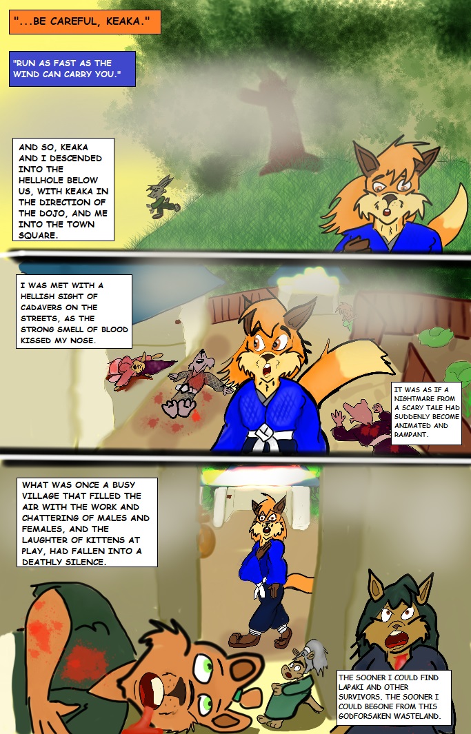 Chapter 2, page 2, the hour of the snake (the pilot, part 2)