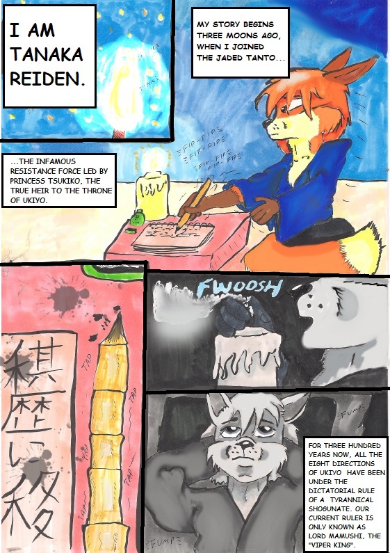 Chapter 1, page 1, the pilot, part 1