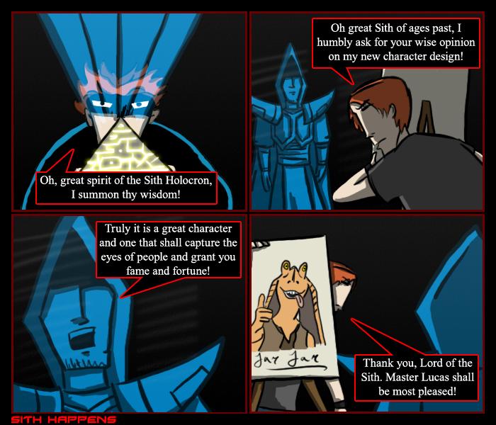 The Corruption of the Sith Holocron