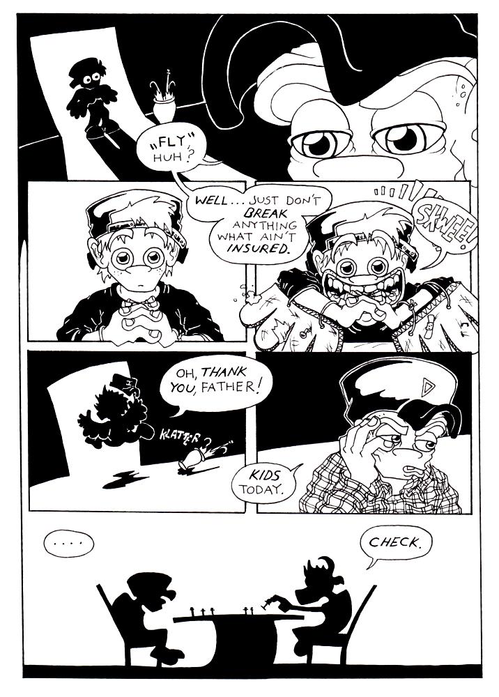 Chp. 1, Page 4: "Roger, Check"