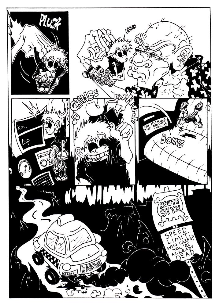 Chp. 1, Page 11: "Highway to Hell"