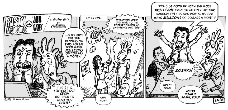 Chicken Outfit : Job Gob