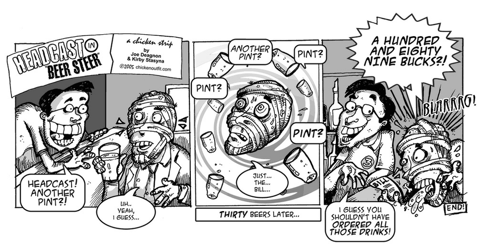 Chicken Outfit : Beer Steer