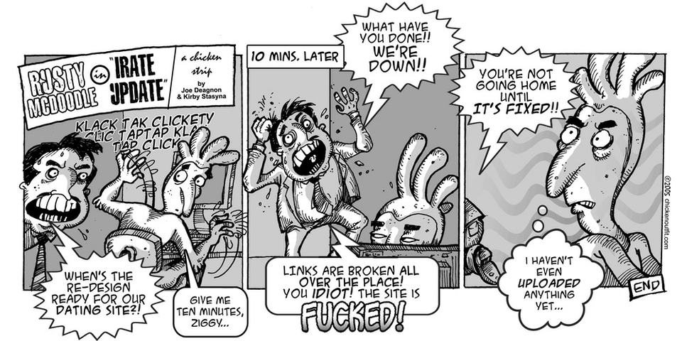 Chicken Outfit : Irate Update