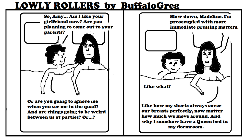 "My Head's Not Quite Touching the Pillow" Talk