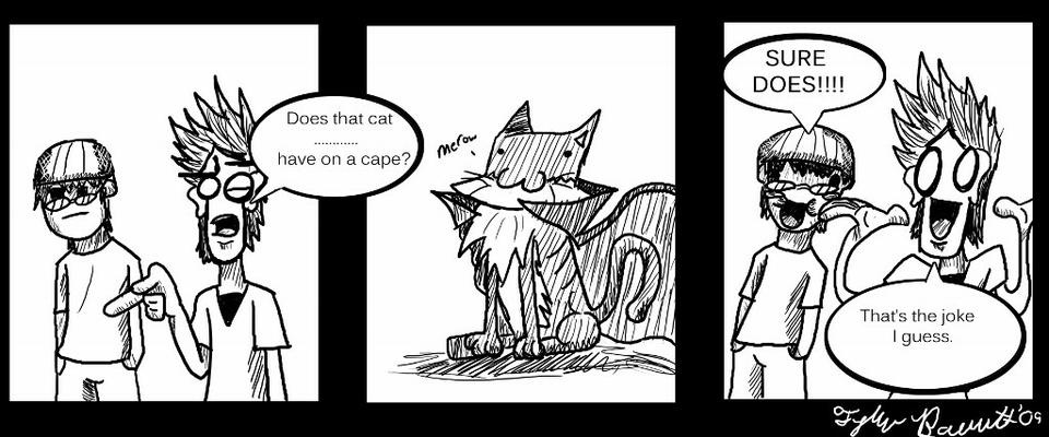 Mini Comic Week Day 2:  It's cat