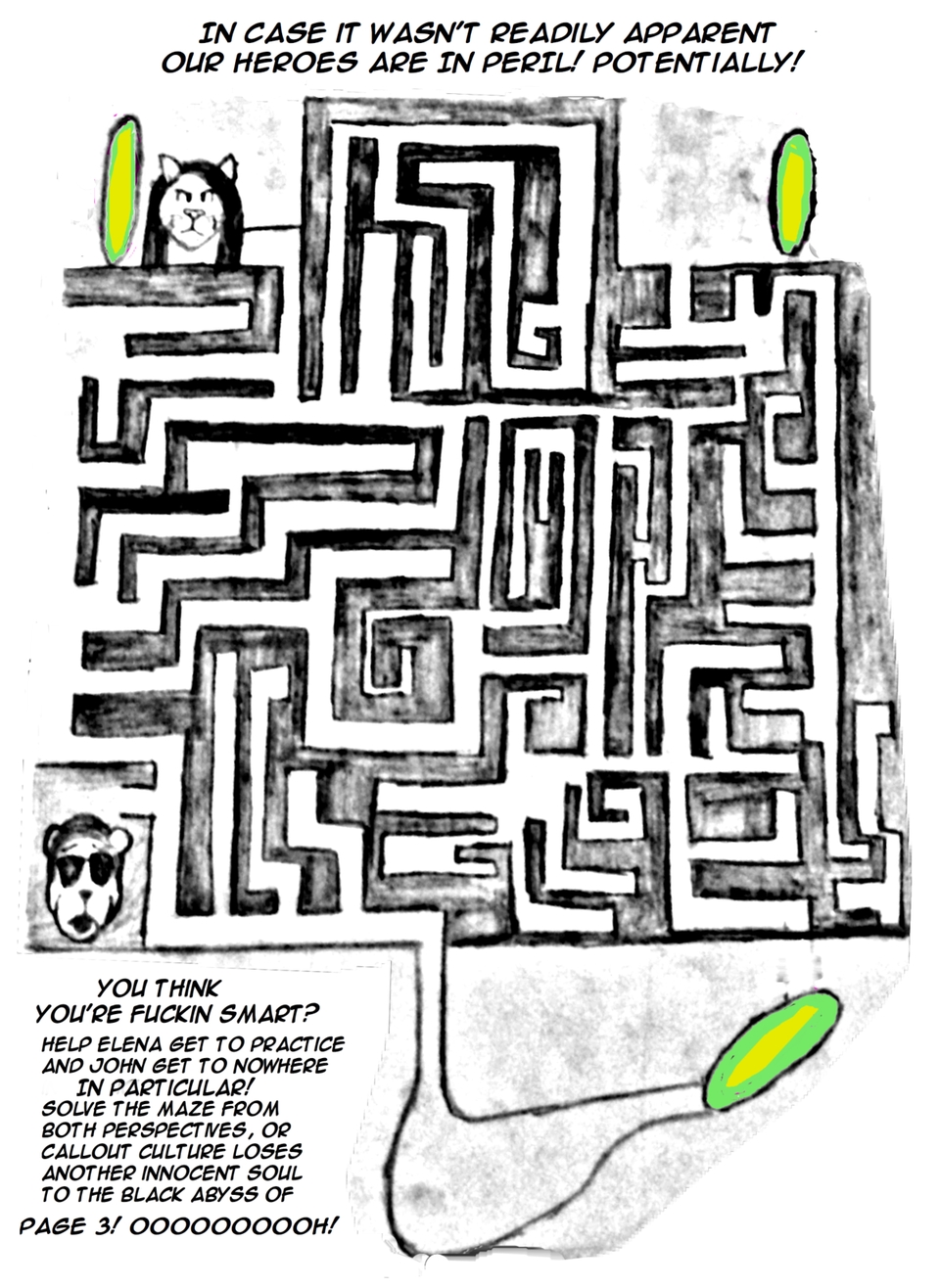 Wacky Maze Adventure pg. 3